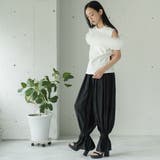 チェストチュールTシャツ レディース 半袖 | mili an deni | 詳細画像8