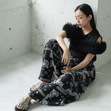 チェストチュールTシャツ レディース 半袖 | mili an deni | 詳細画像13