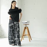 チェストチュールTシャツ レディース 半袖 | mili an deni | 詳細画像14