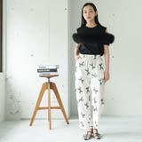 チェストチュールTシャツ レディース 半袖 | mili an deni | 詳細画像15