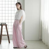 袖ティアードチュールTシャツ レディース 半袖 | mili an deni | 詳細画像9