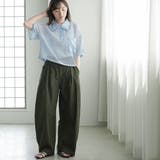 襟フリルメッシュポロプルオーバー レディース 半袖 | mili an deni | 詳細画像13