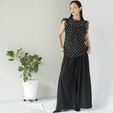 ノースリーブドットシアーブラウス レディース ドット柄 | mili an deni | 詳細画像18