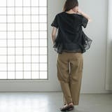 裾ティアードレーストップス レディース 半袖 | mili an deni | 詳細画像15