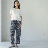 裾ウェーブフリルTシャツ レディース 半袖 | mili an deni | 詳細画像8