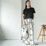 裾ウェーブフリルTシャツ レディース 半袖 | mili an deni | 詳細画像13