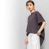 クールタッチ後ろ開きトップス 接触冷感 裾ラウンド | mili an deni | 詳細画像8