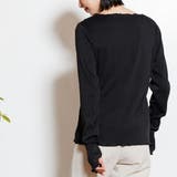 ツートーン指穴トップス ブラウス ストライプ | mili an deni | 詳細画像10 