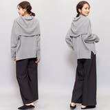 ウール混セーラーカラーニットニットセーター ラウンドヘム ドロップショルダー | mili an deni | 詳細画像9 