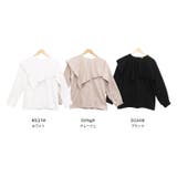 綿100%レイヤード長袖Tシャツ ボリューム袖 袖コンシャス | mili an deni | 詳細画像15 