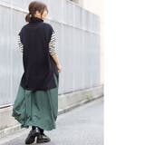 カシミヤタッチオーバーサイズタートルネックベスト サイドスリット ノースリーブ | mili an deni | 詳細画像7