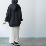 ハーフジッププルオーバー フード プルオーバー | mili an deni | 詳細画像16 