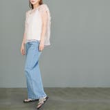 チュールフリルトップス ベスト 肩フリル | mili an deni | 詳細画像8