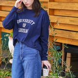 カレッジプリントロンT カレッジロゴ プリント | mili an deni | 詳細画像16 