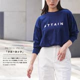 フォントプリントTシャツ フォントロゴ フロントプリント | mili an deni | 詳細画像6 