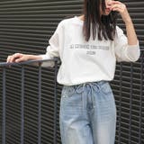 フレンチフォントロンT 前面プリント ロゴ | mili an deni | 詳細画像8 