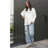 フレンチフォントロンT 前面プリント ロゴ | mili an deni | 詳細画像10 