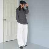 フレンチフォントロンT 前面プリント ロゴ | mili an deni | 詳細画像15 