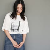 半袖フォトプリントTシャツ プリント コットン | mili an deni | 詳細画像7