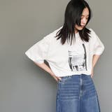 半袖フォトプリントTシャツ プリント コットン | mili an deni | 詳細画像8