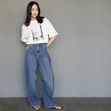 半袖フォトプリントTシャツ プリント コットン | mili an deni | 詳細画像9