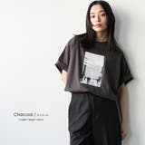 半袖フォトプリントTシャツ プリント コットン | mili an deni | 詳細画像11