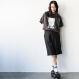 半袖フォトプリントTシャツ プリント コットン | mili an deni | 詳細画像13