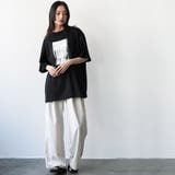 半袖フォトプリントTシャツ プリント コットン | mili an deni | 詳細画像18