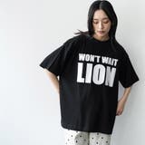 半袖ビッグロゴプリントTシャツ プリント コットン | mili an deni | 詳細画像17 