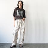 半袖シティスケープフォトプリントTシャツ プリント コットン | mili an deni | 詳細画像14