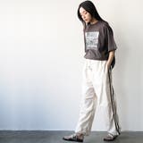 半袖シティスケープフォトプリントTシャツ プリント コットン | mili an deni | 詳細画像15