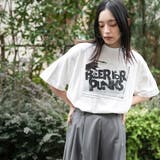 半袖フォトプリントTシャツ プリント コットン | mili an deni | 詳細画像7 