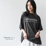 半袖フレンチロゴプリントTシャツ プリント コットン | mili an deni | 詳細画像11 