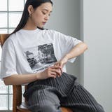 半袖 オーバーサイズ フォトプリントTシャツ | mili an deni | 詳細画像6 