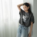 半袖 オーバーサイズ フォトプリントTシャツ | mili an deni | 詳細画像11 