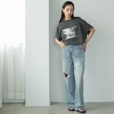 半袖 オーバーサイズ フォトプリントTシャツ | mili an deni | 詳細画像13 