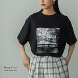 半袖 オーバーサイズ フォトプリントTシャツ | mili an deni | 詳細画像15 