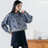 モール花柄ショートカーデ カーデ ショート丈 | mili an deni | 詳細画像7