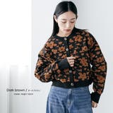 モール花柄ショートカーデ カーデ ショート丈 | mili an deni | 詳細画像12