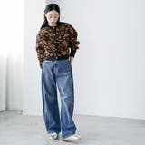 モール花柄ショートカーデ カーデ ショート丈 | mili an deni | 詳細画像15