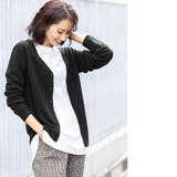 カシミアタッチ Vネックカーディガン 長袖 | mili an deni | 詳細画像5