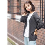 カシミアタッチ Vネックカーディガン 長袖 | mili an deni | 詳細画像9