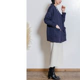 ストレッチ起毛ビッグカーディガン ニット Vネック | mili an deni | 詳細画像11