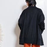 ストレッチ起毛ビッグカーディガン ニット Vネック | mili an deni | 詳細画像14