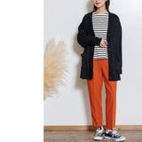 ストレッチ起毛ビッグカーディガン ニット Vネック | mili an deni | 詳細画像16