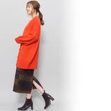 クルーネックミドル丈カーディガン ドロップショルダー オーバーサイズ | mili an deni | 詳細画像10 