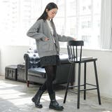 トグルニットカーディガン トップス ニット素材 | mili an deni | 詳細画像9 