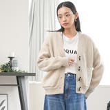 トグルニットカーディガン トップス ニット素材 | mili an deni | 詳細画像12 