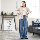 トグルニットカーディガン トップス ニット素材 | mili an deni | 詳細画像15 