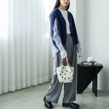Vネックニットカーディガン レディース レイヤード風 | mili an deni | 詳細画像13 